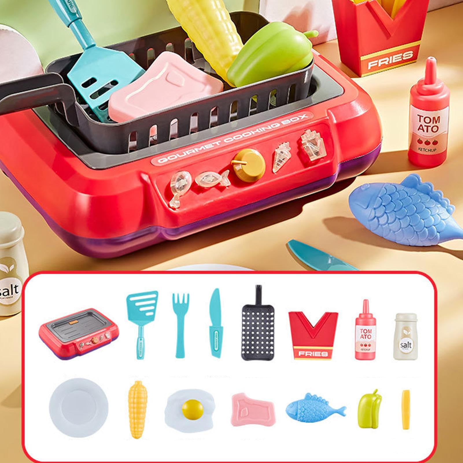 Giocattolo da cucina di simulazione, set di da cucina per – giocattolo da