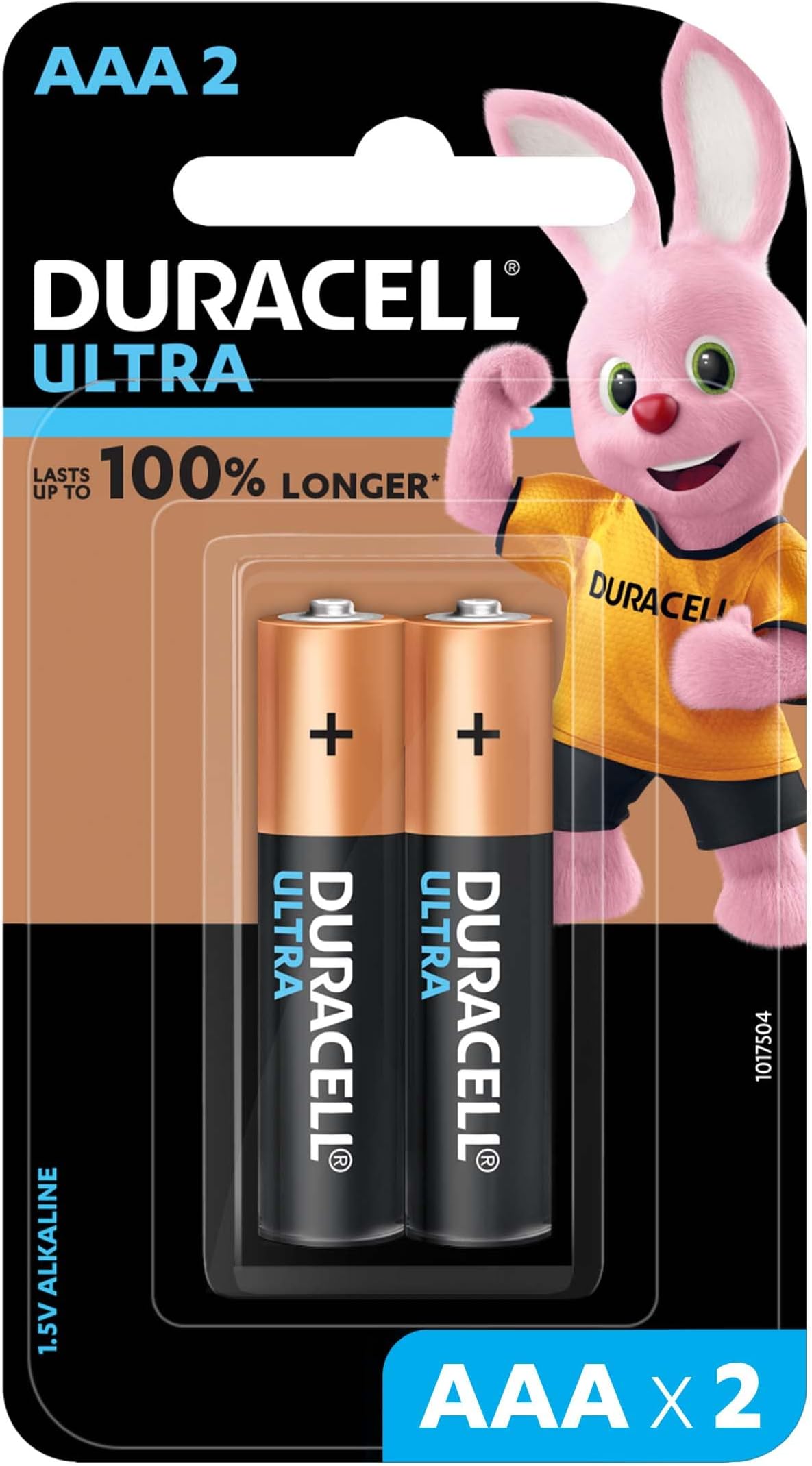 Duracell Ultra Alkaline AAA Batteries (Pack of 2)