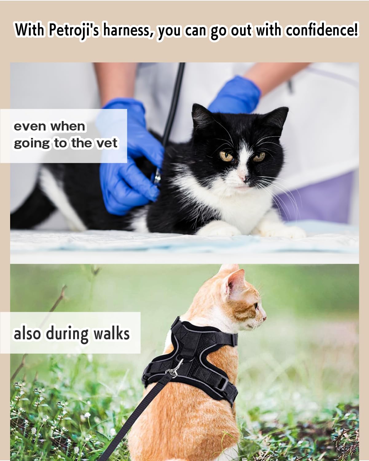 Arnés para Gatos (10/100%/2/S)