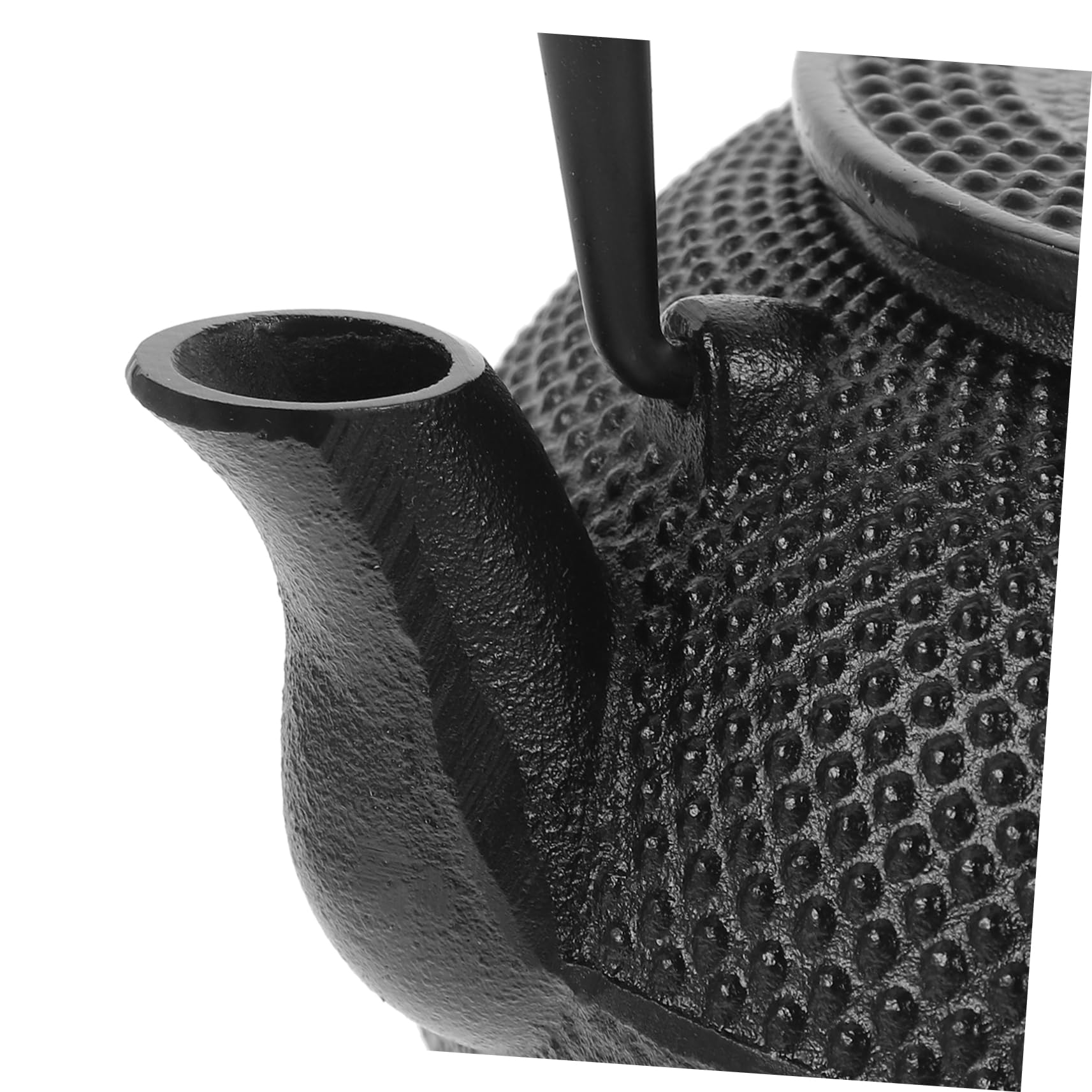 Cabilock 2 Piezas Tetera De Hierro Fundido Pava Infusor Té Para Puede Teteras Tetera Japonesa De Metal Tetera De Metal Japonesa Tetera Metalica Estufa De Tetera Negro Planchar
