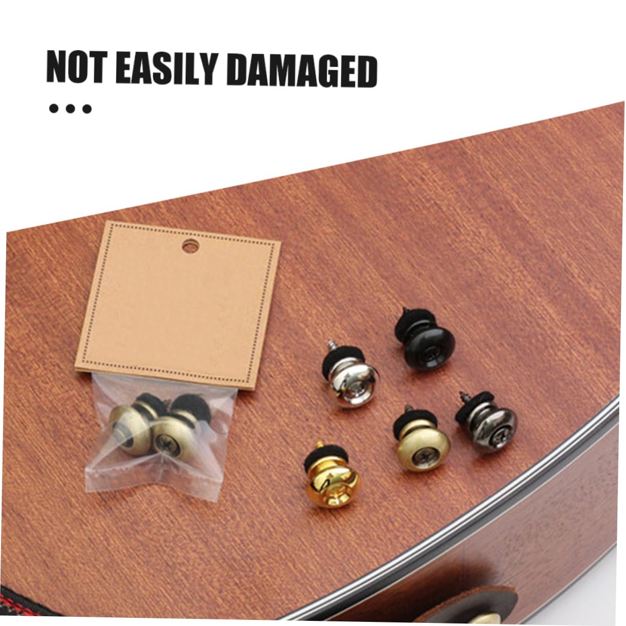 Levemolo 12pcs Electric Guitar Strap Button Guitar Bass Strap Locks Strap Lock for Electric Guitar Strap Locks for Electric Guitar Strap Locks Guitar Electric Guitar Strap Locks Guitar Part