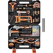 SOLUDE Tool Set 182 Pieces Home Repair Tool Kit for Men Women College Students Home Basic Hand Tools Set with Case for Home Maintenance, Dorm Essentials, DIY Projects