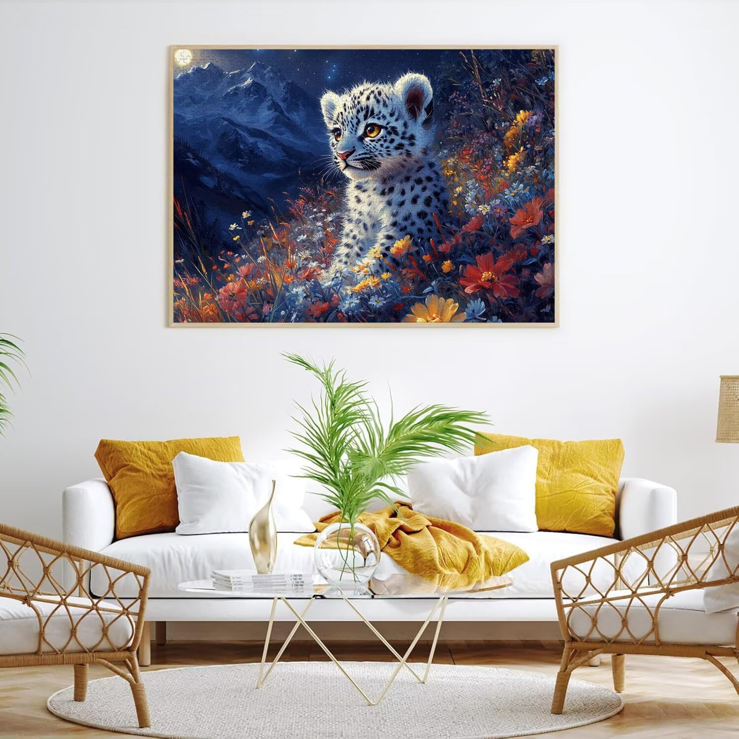 Puzzle 3000 Pezzi Leopardo Puzzle Legno Vista, n-5