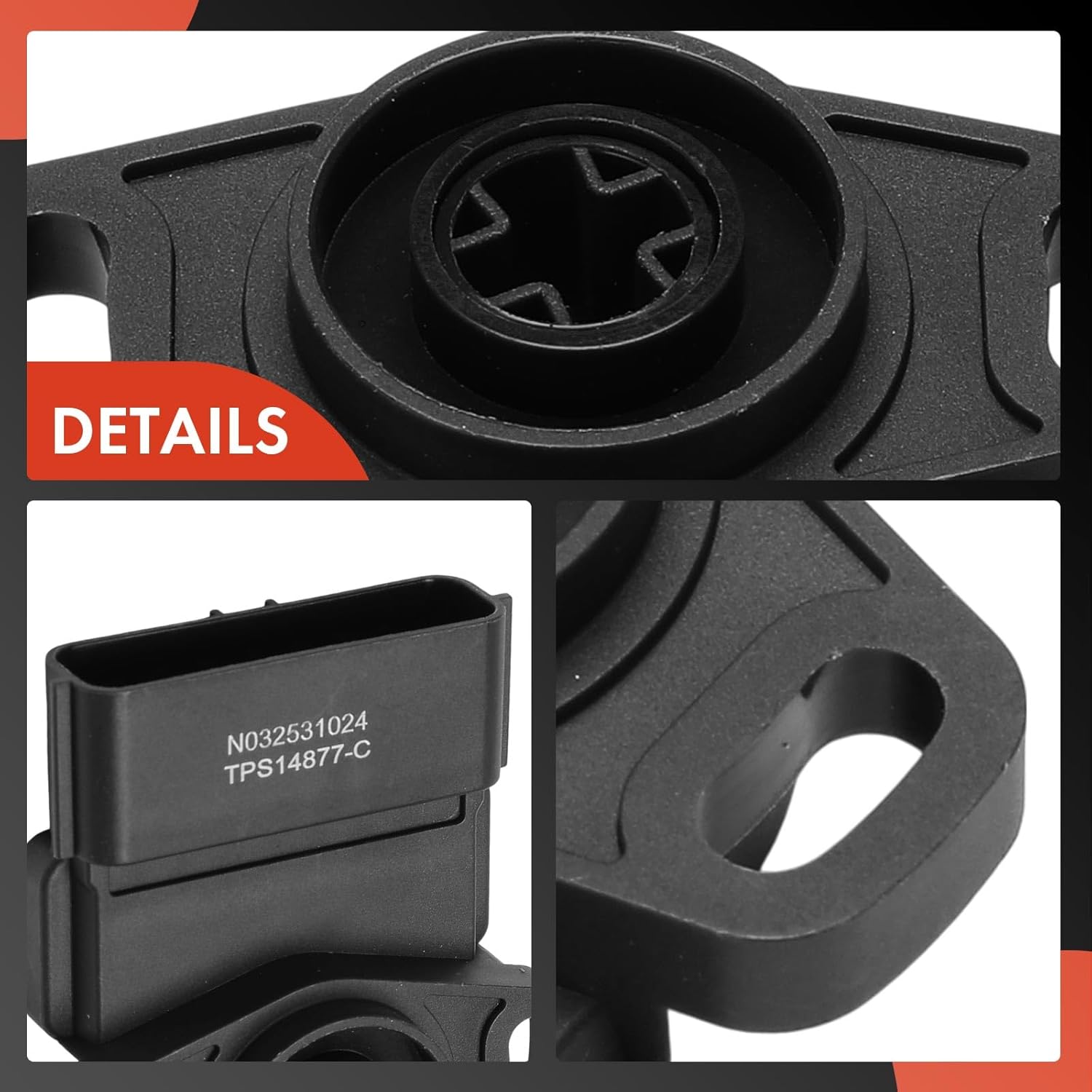 A-Premium TPS Throttle Position Sensor Compatible with Mitsubishi Outlander 2004 2005 2006