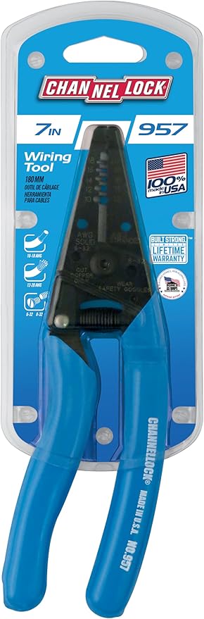 Pinza Crimpeadora y Peladora Channellock 957 7 Pulgadas miniatura 5