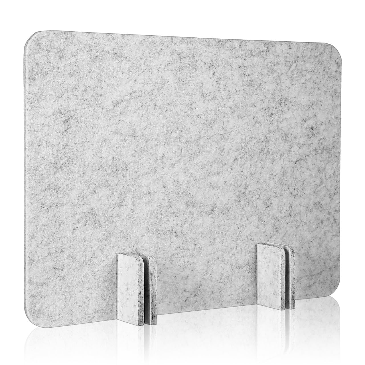 Ciieeo Felt Desk Divider Privacy Panel Desk Screen Divider for Classroom Office and Dormitory Use Freestanding Noise Reducing Partition with Easy-Insert Support Feet 15.75 X 11.81 in