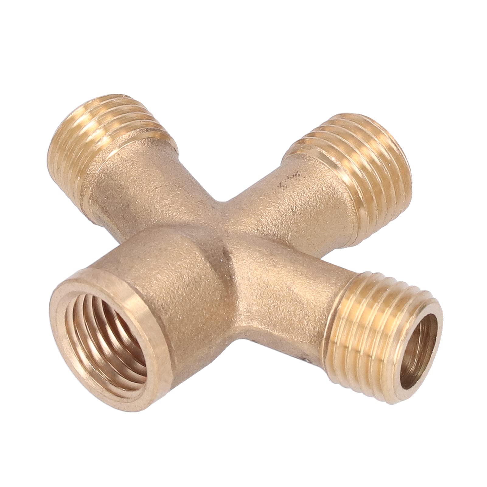 Buy Dpofirs Garden Hose 4Way Connector, Brass Garden Hose Splitter