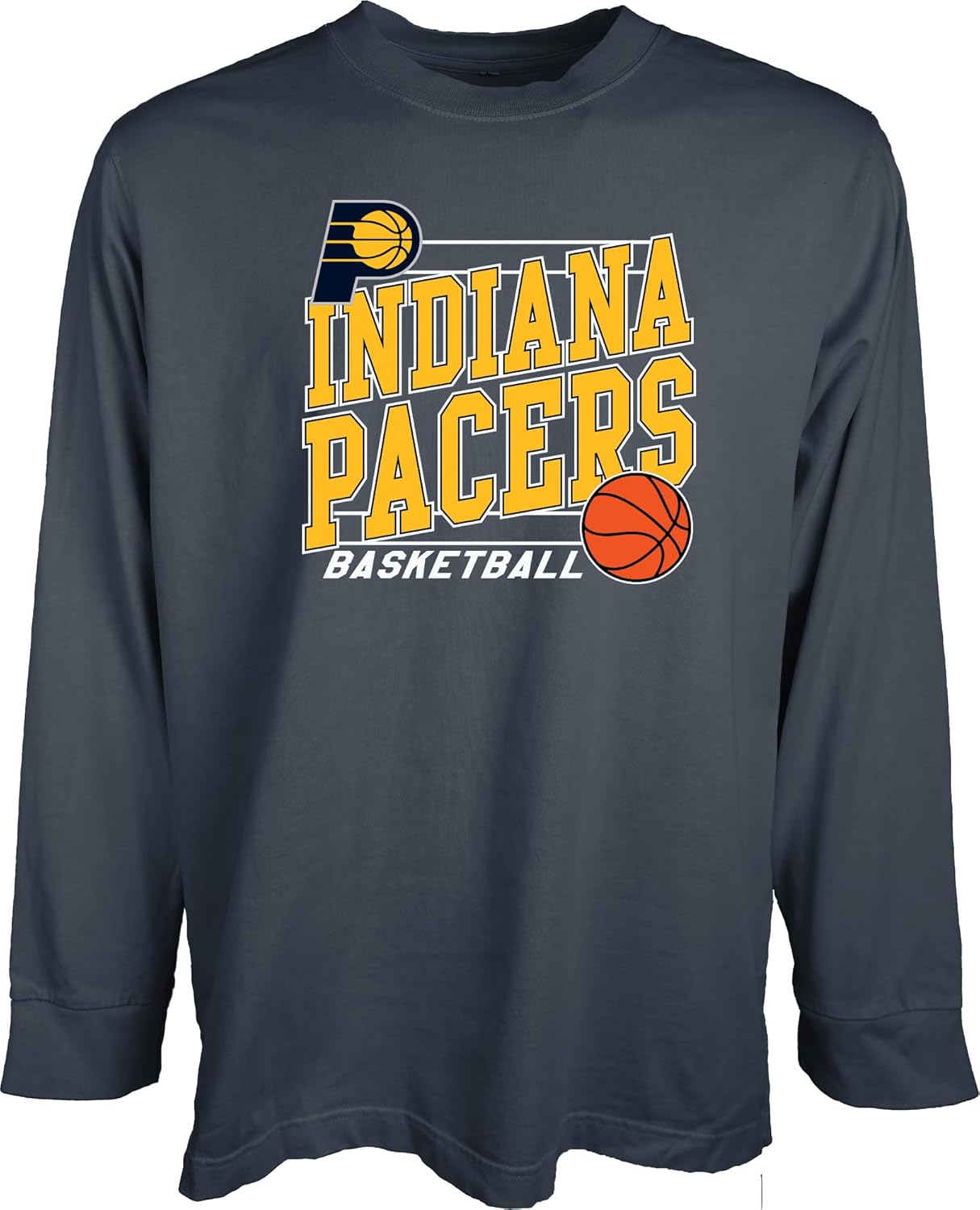 Blue 84 Men's NBA Officially Licensed Long Sleeve T-Shirt Throwback - Image 3