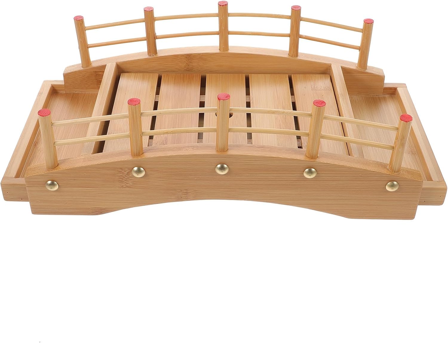 Sushi Bridge Serving Tray Small Arch Shape Japanese Style Sushi Plate Food Tray and Snack Display