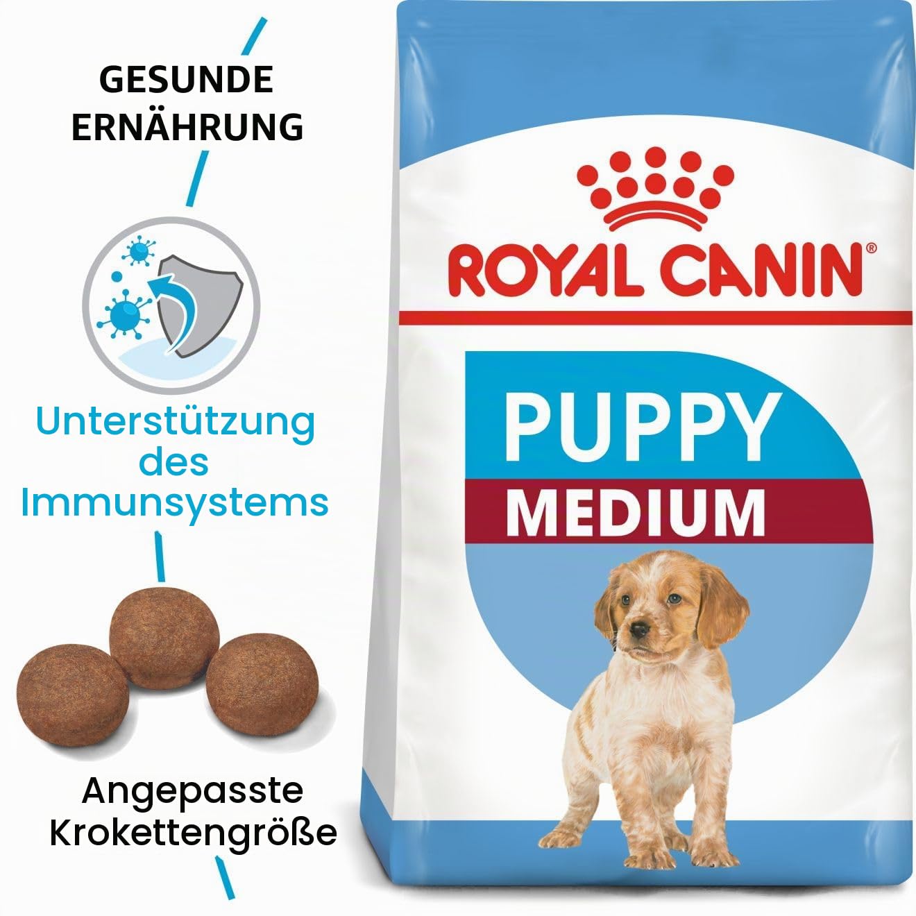 Royal Canin Medium junior, 1er Pack (1 x 1 kg) – Ansicht 2