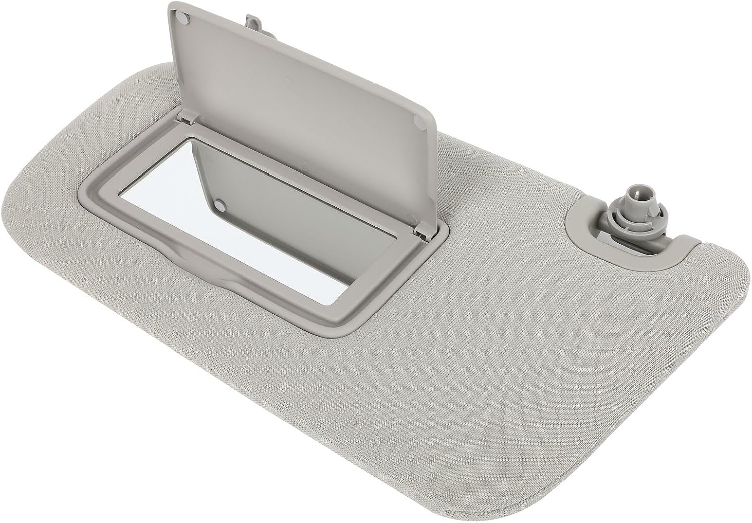 SCITOO Grey Left Driver Side Sun Visor Compatible for Nissan Sentra 2013-2019, Car Sun Visor Without Sunroofwithout Lights Replacement 268-11645L