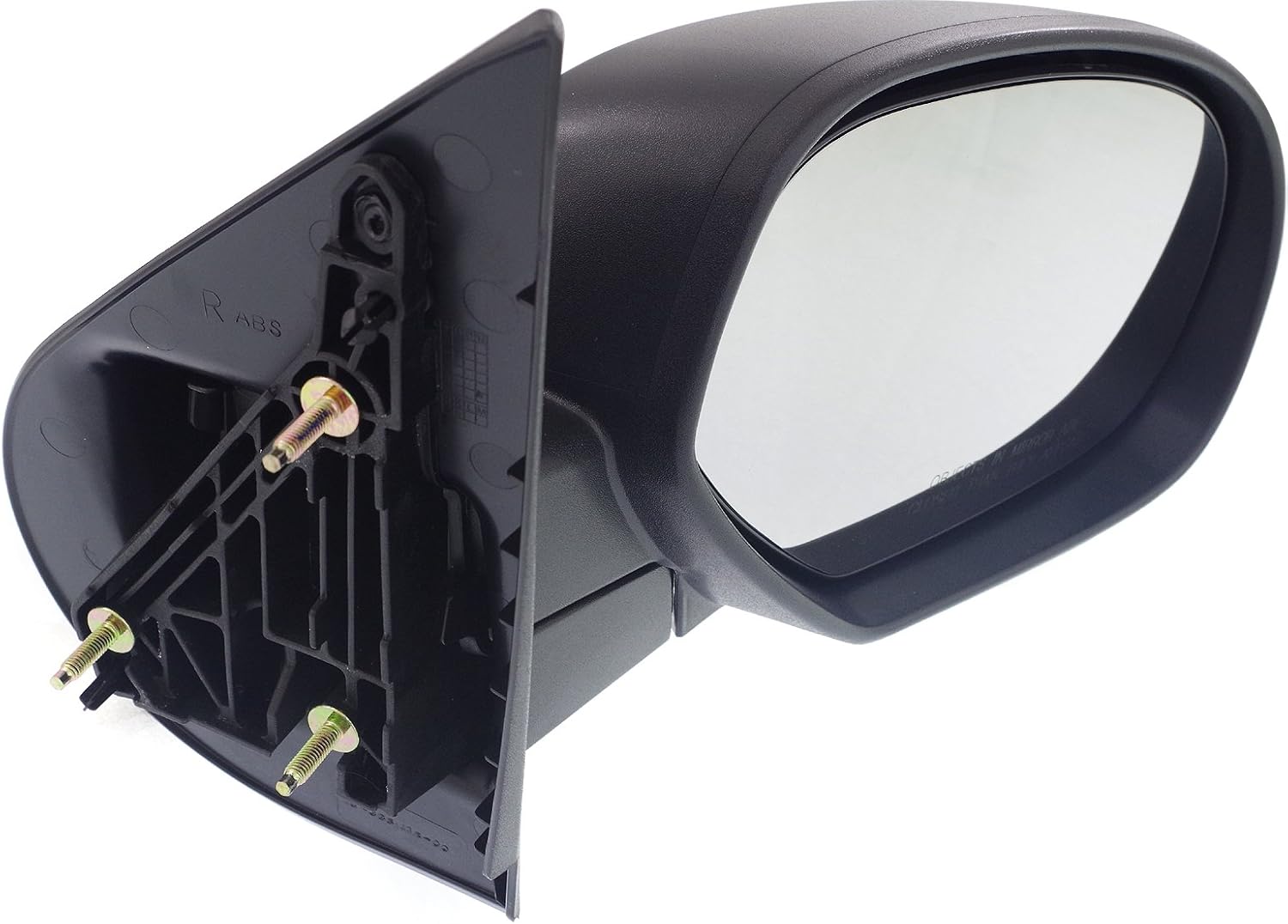 Kool Vue Right Non-Electric Mirror for Chevrolet Silverado 1500 Avalanche GMC Sierra 1500 2007-2013 Manual Fold w/o Signal Light, Blind Spot Monitor, Memory, Puddle Lamp & Auto-Dim Textured New Body