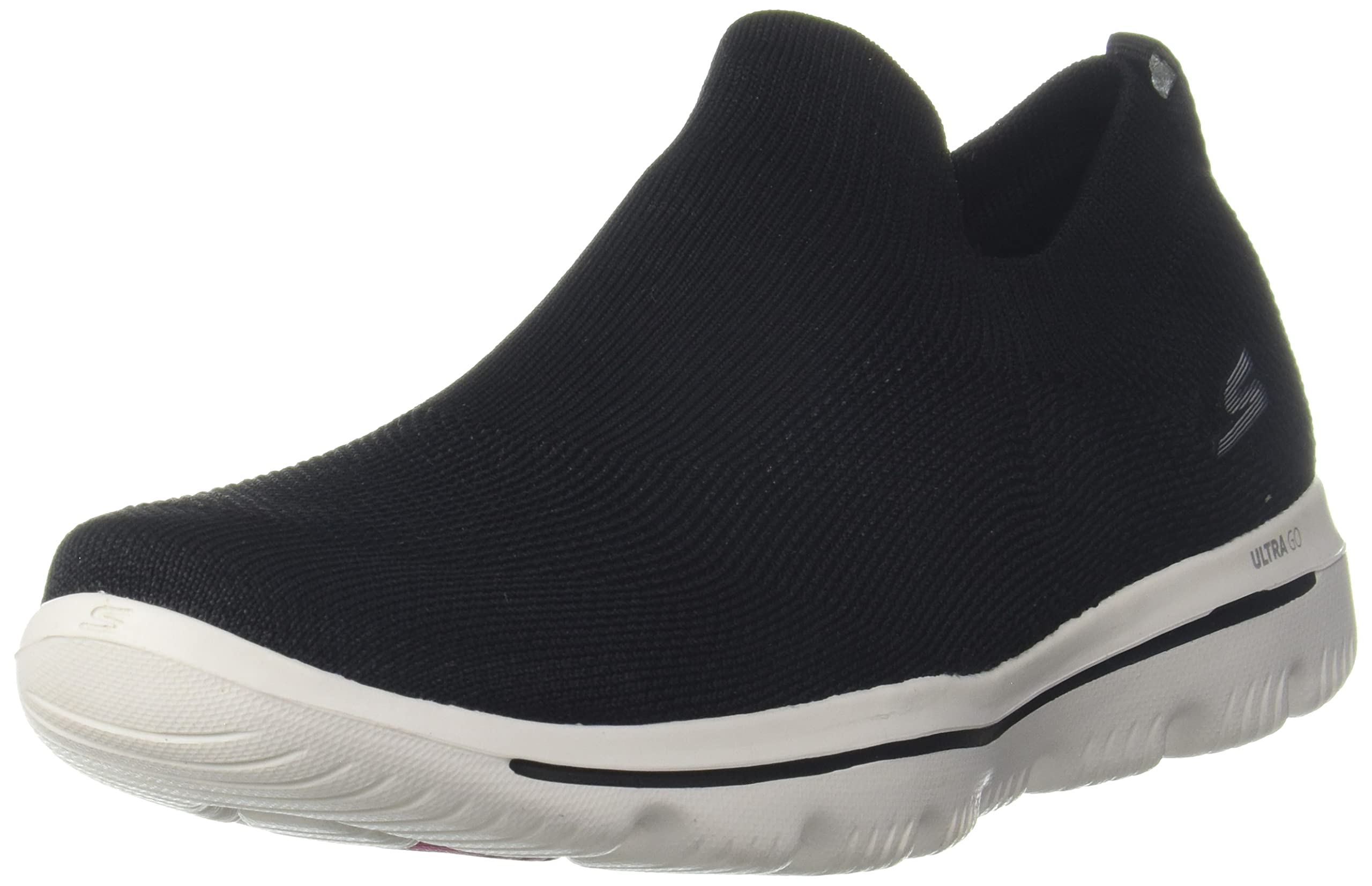 Skechers Womens GO Walk Evolution Ultra Black Walking Shoes -7 UK (10 US) (15725) (B09XMKQFRP) Amazon Price History, Amazon Price Tracker