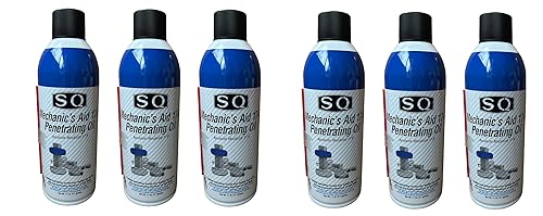 SQ Aceite catalizador penetrante 17-6 ayuda mecánica, 11 oz por lata (6)