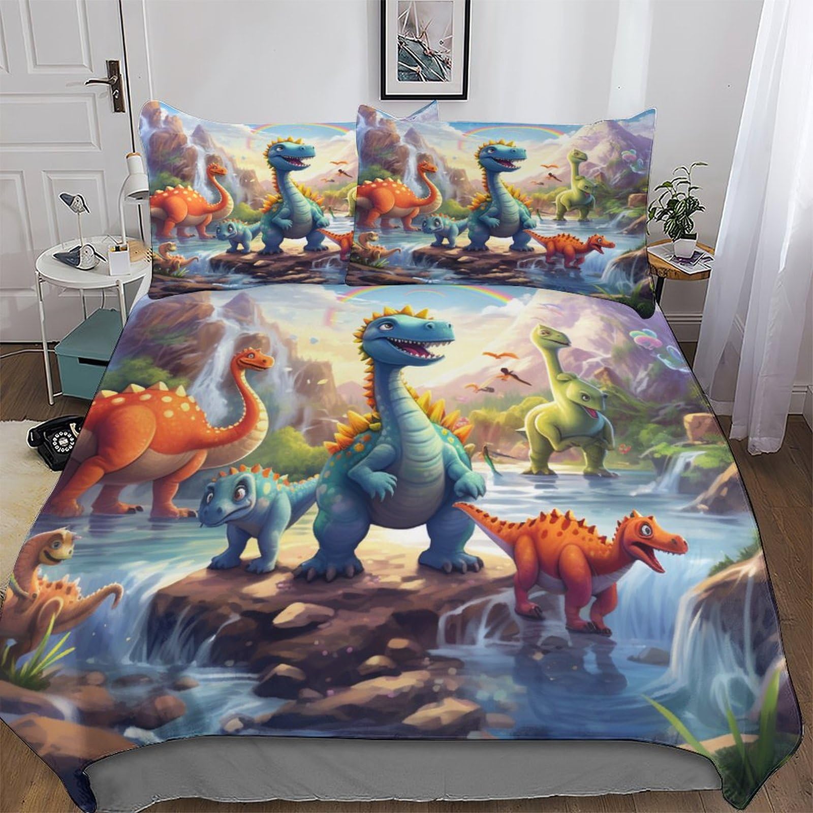 Housse de couette dinosaure pour aider vos enfants à s'endormir
