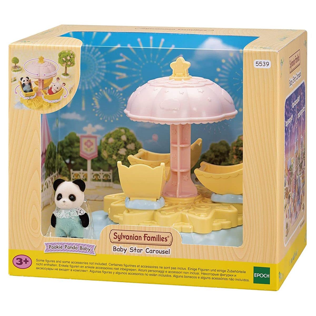 Sylvanian Families Bebek Yıldızlı Atlıkarınca - Playset 5539