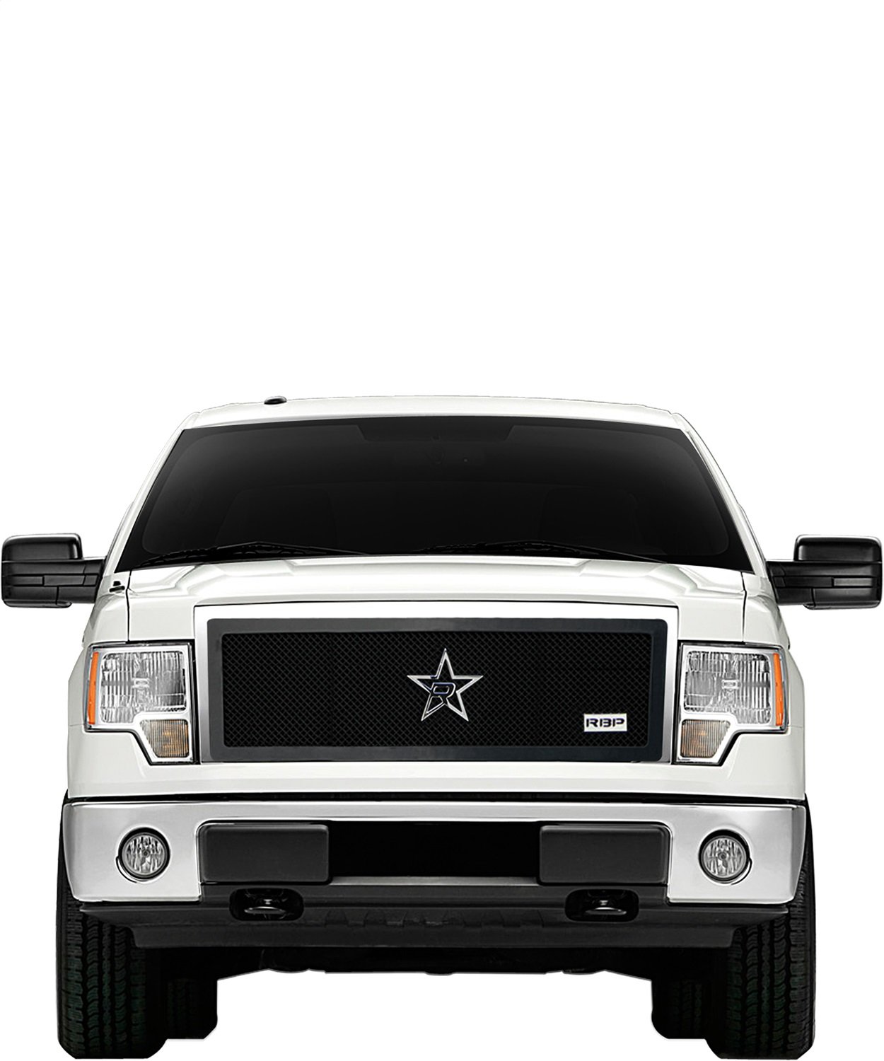 grills for trucks ford on Amazon Com Rbp Rbp 254568 Rl Series Black Plain Frame Main Grille 1 Piece Automotive