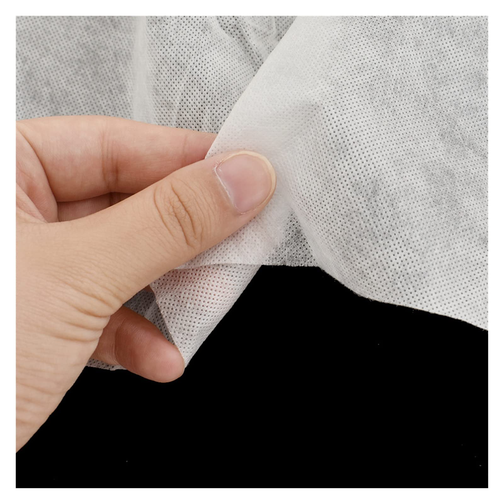 Nahtmaterial Stoffbahn Bügeleisen Einlagestoff aus wasserlöslicher Stickfaser for Aufbügeln for Aufbügeln for DIY-Handwerk, Kleidersackstoff