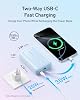 Power Bank Anker Zolo (versión mejorada 2025), 20,000mAh 30W de alta velocidad con cable USB-C incorporado, batería portátil para iPhone 17/16/15 Series, Galaxy y más, certificado ClimatePartner 5