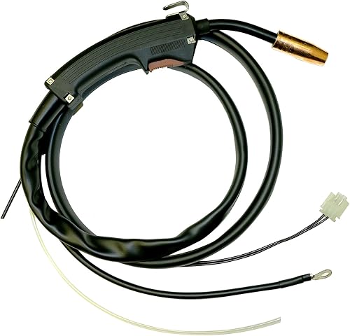 Miniatura 3 de WeldingCity Antorcha de repuesto para pistola de soldadura MIG refrigerada por aire, 100 amperios y 6 pies para Clarke Welder 130EN 180EN 140T