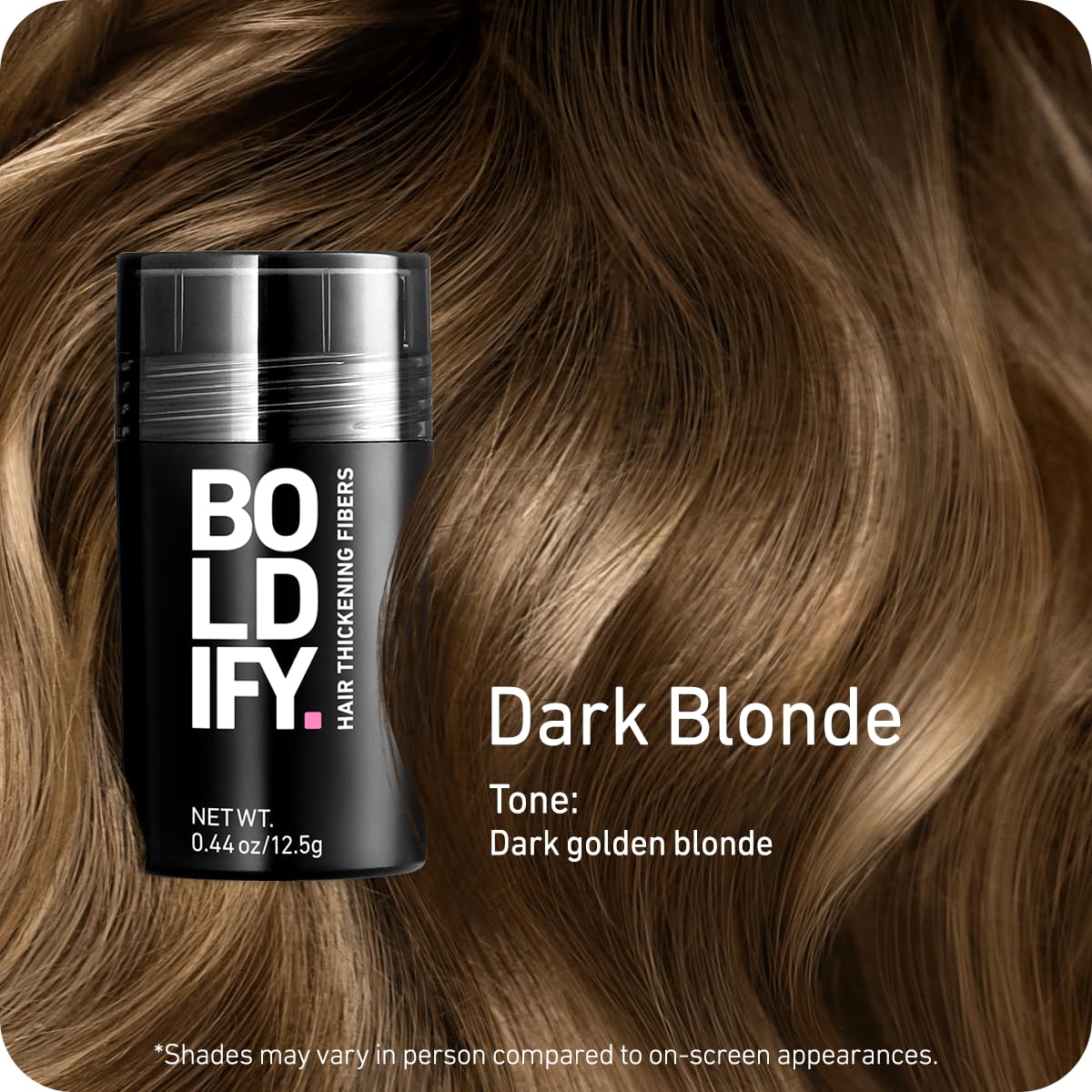 BOLDIFY Hair Fibres (12.5g), Fill In Thinning and Fine Hair for an Instantly Fuller Thicker Look, 14 Shades for Women and Men - Image 2