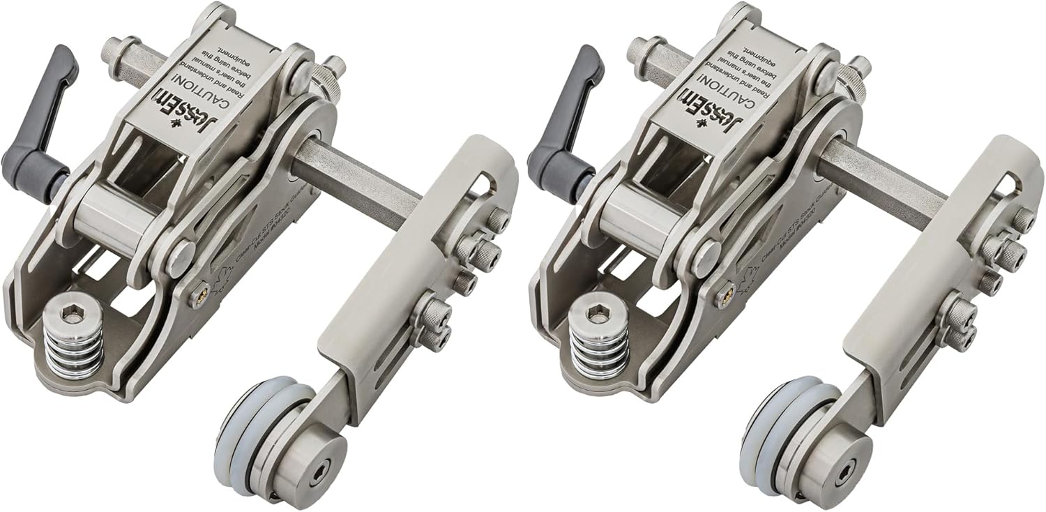 JessEm 04320 Clear-Cut STS Stock Guides for Table Saw – Precision Stainless Steel Rollers, Smooth Bearing System, Downforce and Feed Control for Accurate Safe Woodworking Cuts