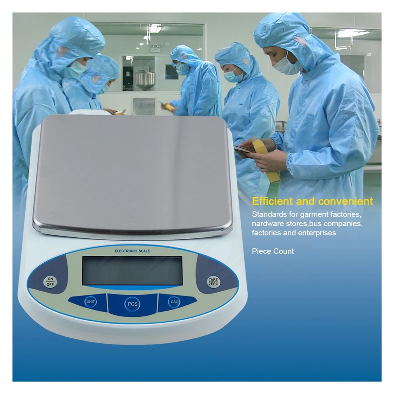 Balanza electrónica digital de alta precisión for laboratorio, joyería, cocina, industrial, 3000/5000 g/30 kg, 0,01 g/0,1 g Para uso de bricolaje(20kg 0.1g)