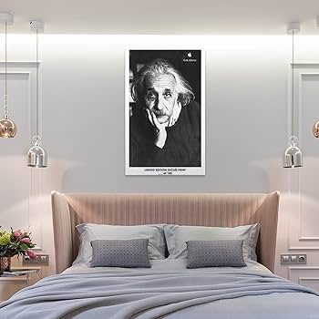 未額装　アインシュタイン　ポスター　apple Amazon.co.jp: レア アップル アルバート アインシュタイン