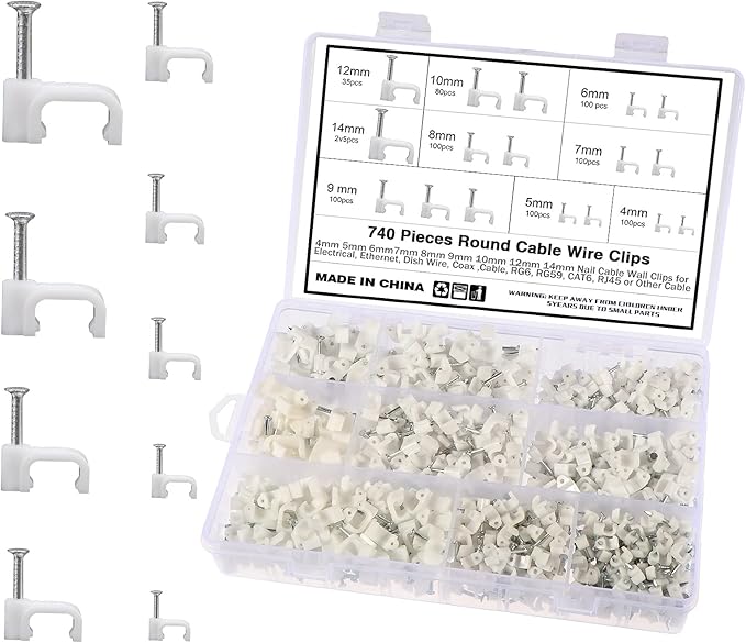 Set Spina Piatta 900 Pezzi Fermacavi Assortimento Connettori - Foto 6