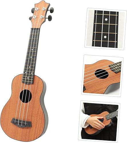 Miniatura 4 de Ukelele de madera de cuatro cuerdas, ukelele acusticas para adultos, niños, adultos, principiantes, ukelele infantil, ukelele para niños, ukelele de
