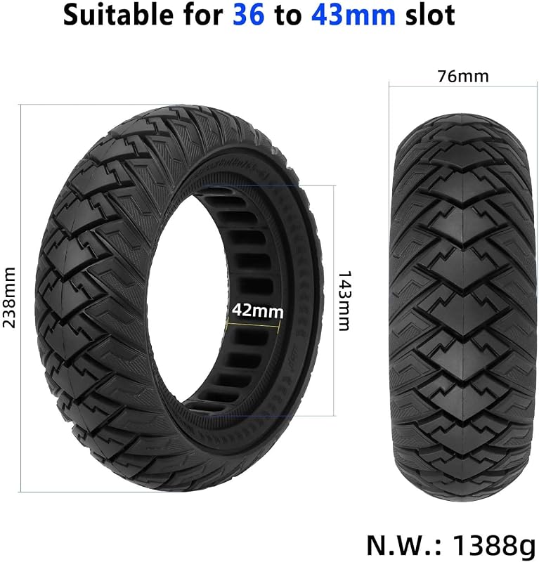 2db Prodrocam 10x3 Defektmentes Tömörgumi Elektromos Roller Kerék - 255x80mm (80/65-6) Joyor Y8-S/Kukirin G2 Max/Kugoo M4 Pro Kompatibilis,