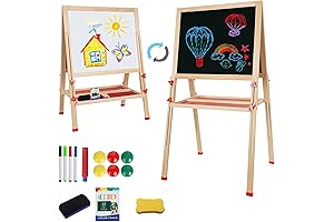 hape All-in-One Wooden Kids Art Easel: Unleash Imagination and Creativity