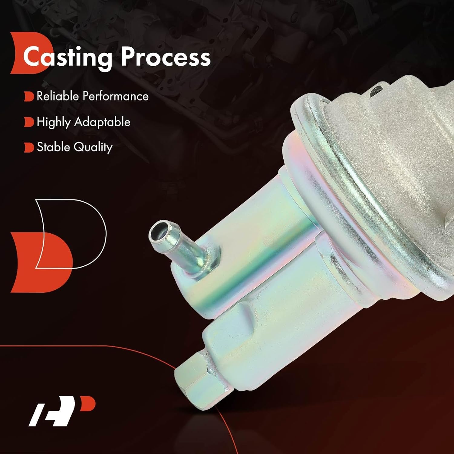 A-Premium Mechanical Fuel Pump Compatible with Jeep & AMC Models - Wrangler, Cherokee, CJ5, CJ6, CJ7, Commando, DJ5, J10, J20, J-2600, J-4600, J-4700, J-4800, Scrambler, Ambassador, Concord