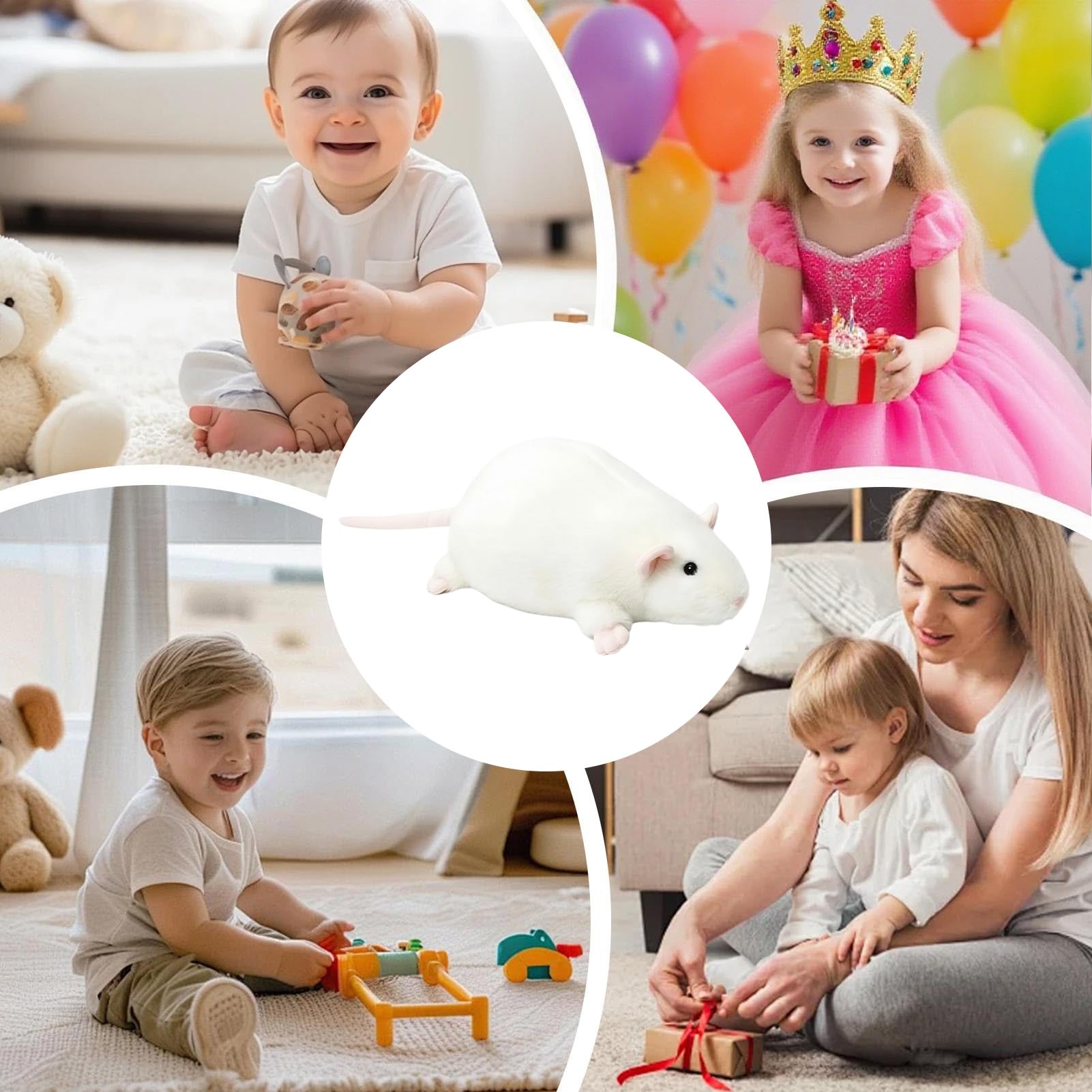 Souris en peluche pour , pour centres de table et décoration de la maison dans le salon, la chambre, les fêtes, les mariages