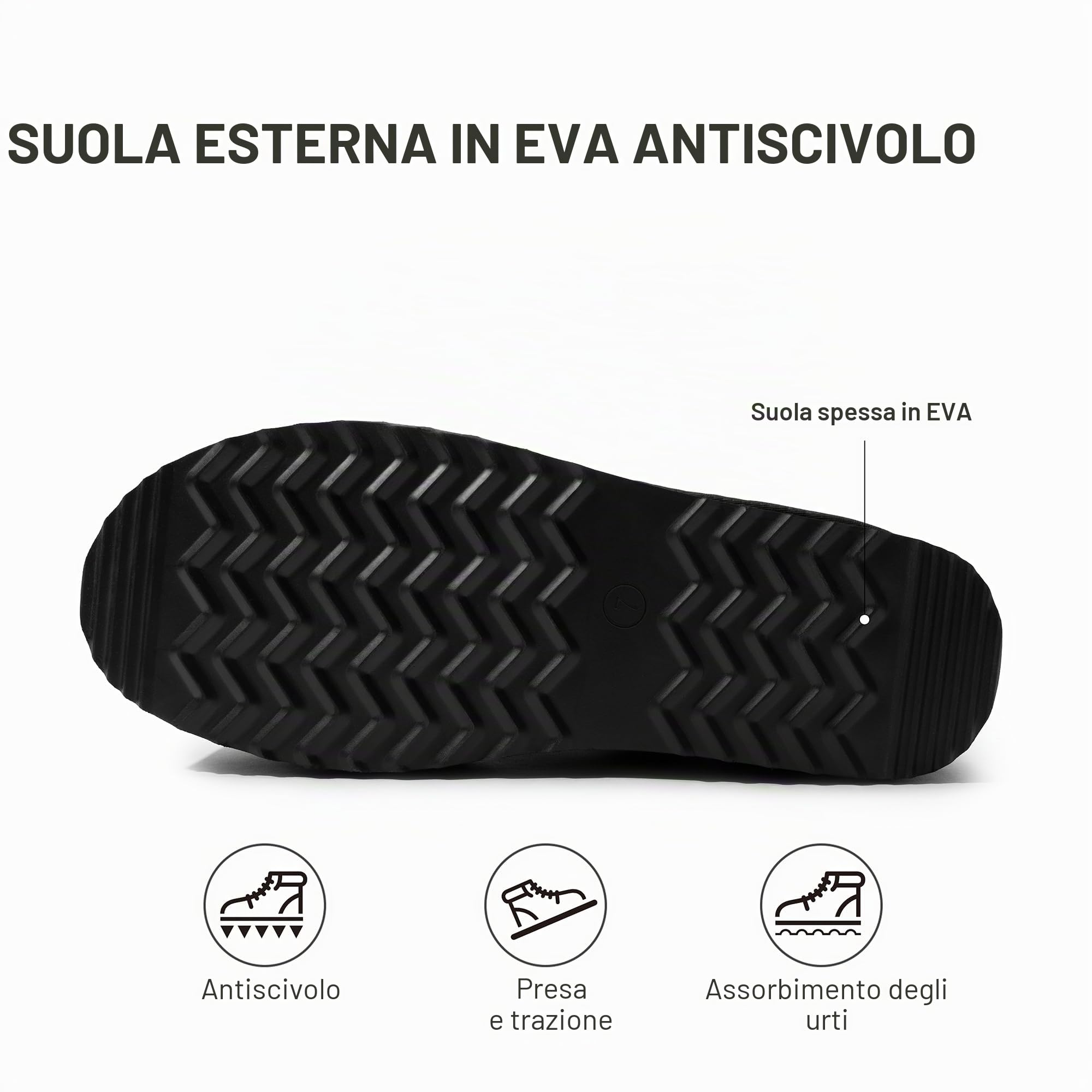 DREAM PAIRS Invernali Stivali da Classici con Plateau da Donna Resistenti Bassi Stivali da Neve Alla Caviglia con Fiocchi Fai da Te FuzzyClassic