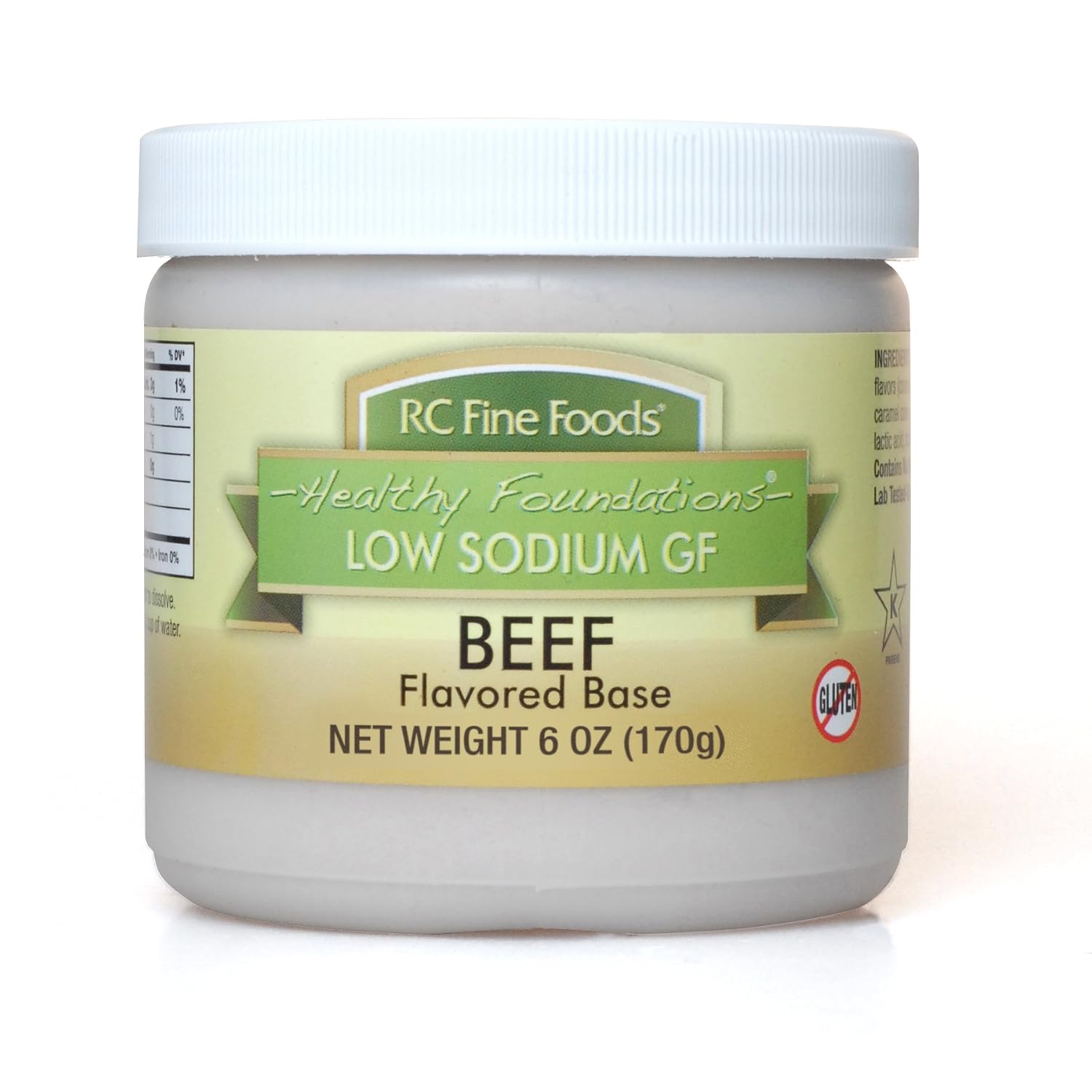 RC Fine Foods Healthy Foundations Low Sodium Gluten-Free Base, Beef, 6 Ounce