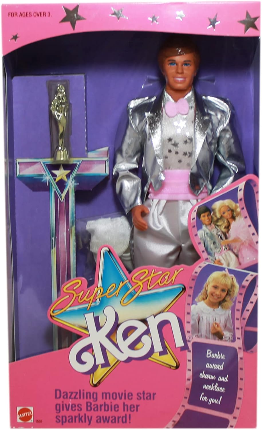 Ken Doll Super Star 1988 New in Box Vintage by Mattel