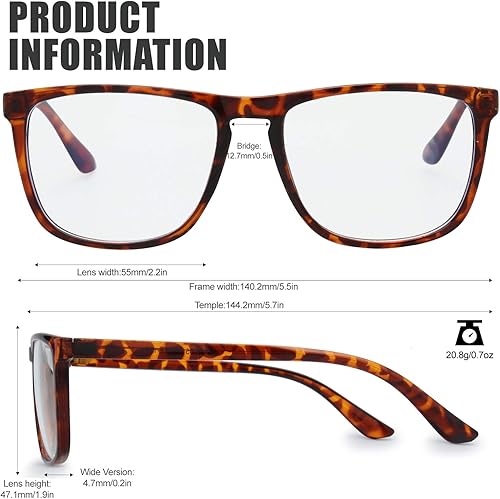 Miniatura 6 de The Fresh Gafas de bloqueo de luz azul, marco elegante, anti rayos azules, gafas de juego de computadora para hombres y mujeres