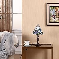 Vista 8 de Bieye B10718 Antique Brown Table Lamp Base with E26 Light Socket, 4" Wx14.5 H