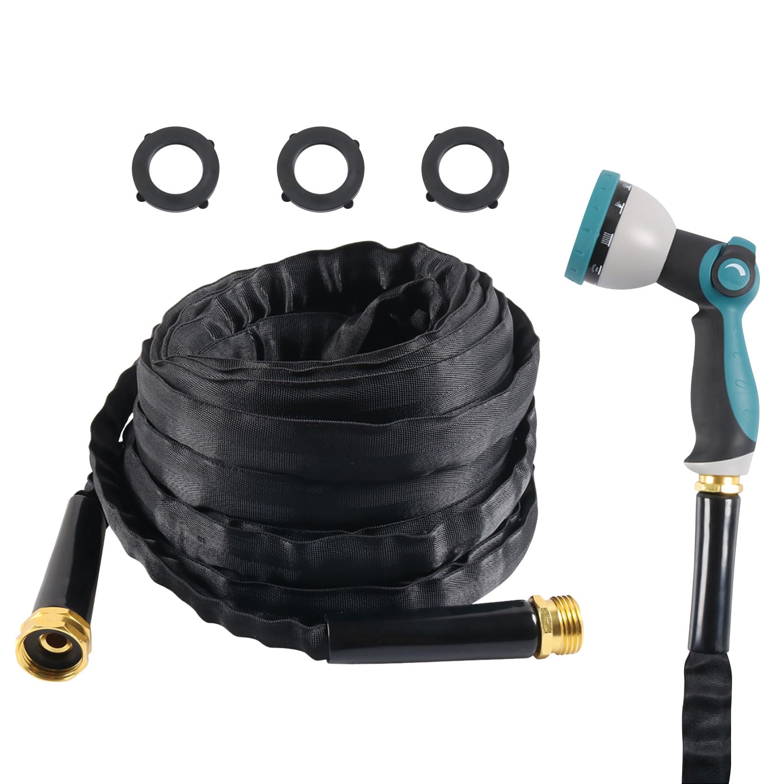 Tuyau d'arrosage flexible sans fuite raccord 1,9 cm pour débit continu稳定