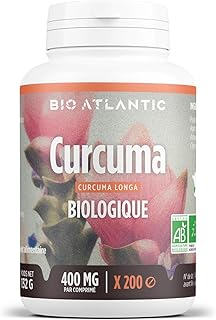 🔥 turmeric Bio 400 mg – 200 tablets