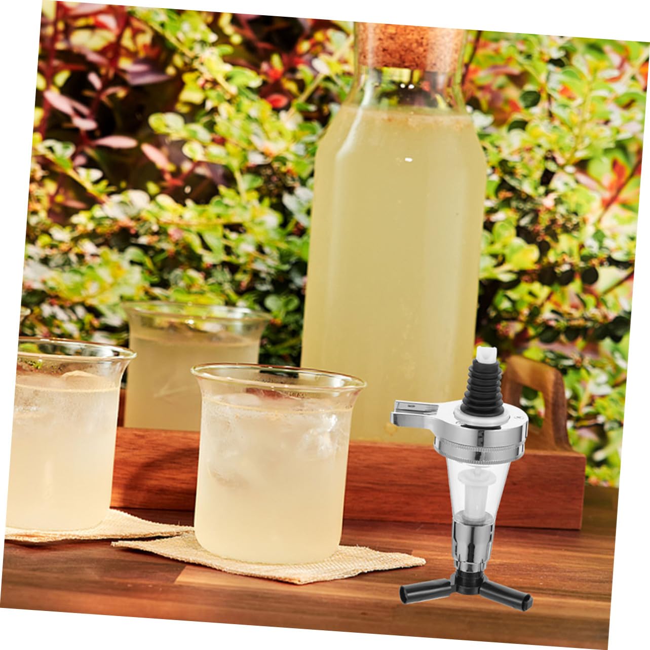 3 Piezas Dispensador de Agua Pared Dosificador Racional para Vino y Licor Bomba Fácil de Usar para Fiestas Casa y Bares