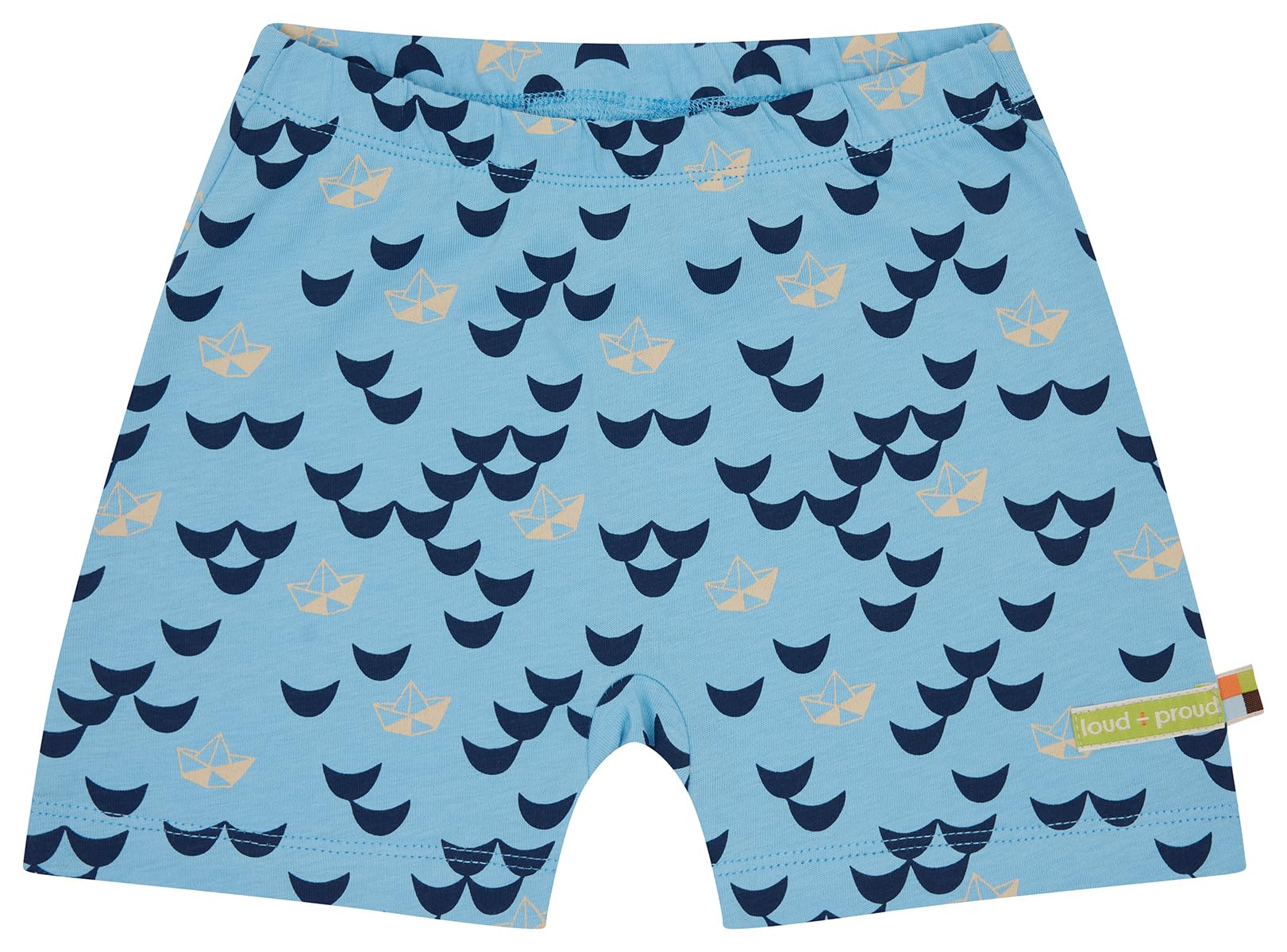 loud + proud Unisex Kinder Druck, aus Bio Baumwolle, GOTS Zertifiziert Shorts
