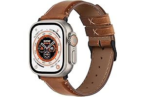 Fullmosa: Retro Leather Band for Apple Watch