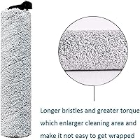Vista 6 de 2 Pack Replacement Brush Roller Compatible For Tineco IFloor 3/ Floor One S3 Wet Dry Cordless Vacuum Cleaner Accessories