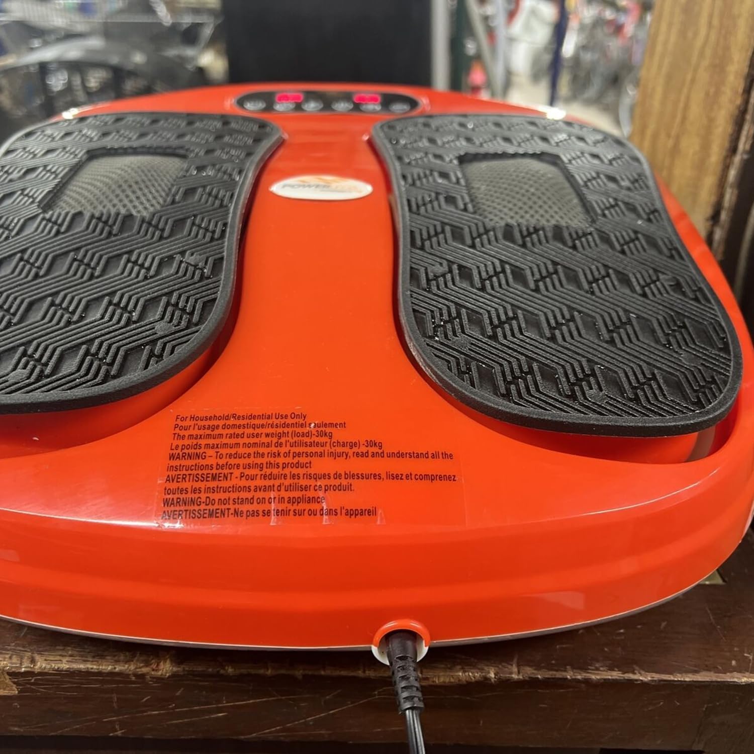 TAIFU 24V AC Adapter Charger Replacement for Powerfit PL-1911 PowerLegs Power fit Power Legs Platform Vibration Plate Electric Shiatsu XH2400-1500W Foot Massager Power Supply Cord