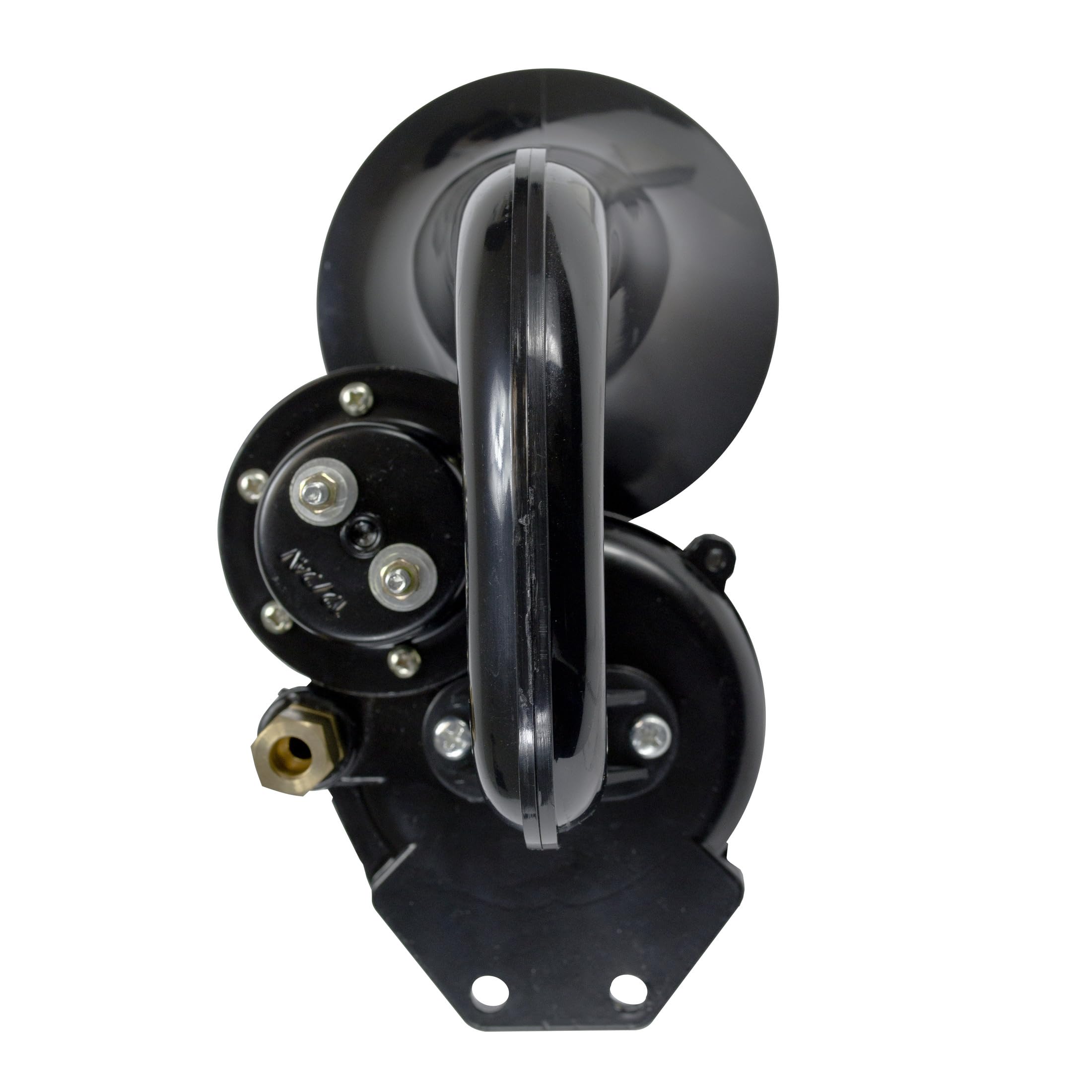 HELLA Fanfara CA20 - 12V / 24V - 115dB(A) - Zakres częstotliwości: 400Hz - Sygnał wysoki - elektryczno-pneumatyczny - ECE - Kolor obudowy: czarny - Ilość: 1 - 3PA 013 410-011