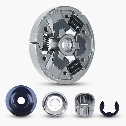 Clutch with Washer Bearing Kit for Stihl 026 024 MS260 MS261 MS270 MS271 MS280 MS291 MS240 Chainsaw Parts with e-Clip 1121 160 2051 1133 160 2050
