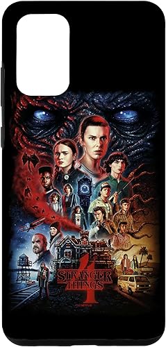 Funda para póster Galaxy S20 Ultra Stranger Things 4 Group Vecna