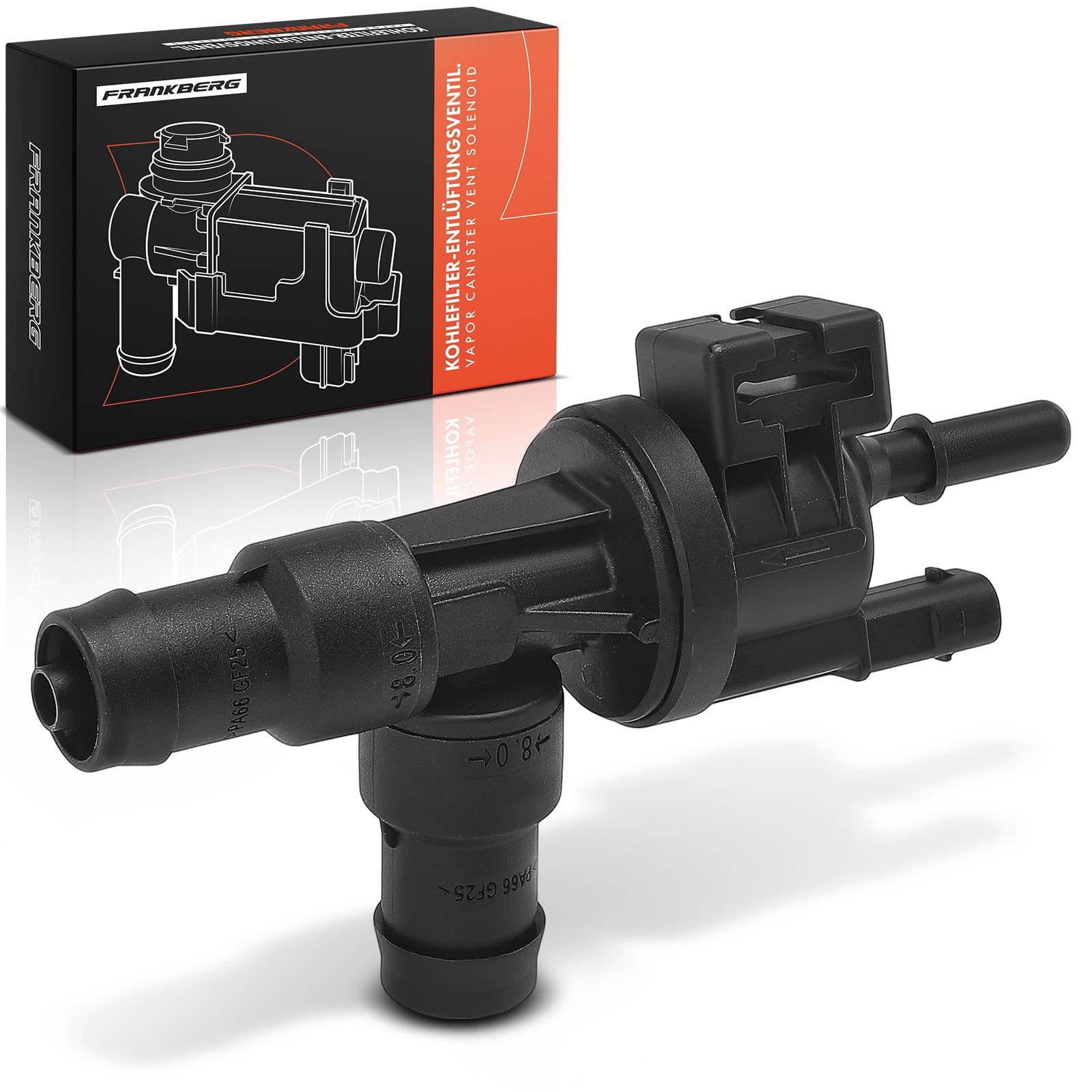 Frankberg Válvula de Ventilación Válvula de Ventilación del depósito 2 Polos Compatible con Serie 1 F20 X3 F97 G01 G08 X5 F95 G05 Serie 1 F20 2 cabrio F23 Serie 3 F30 F80 Serie 3 Touring 13907643106